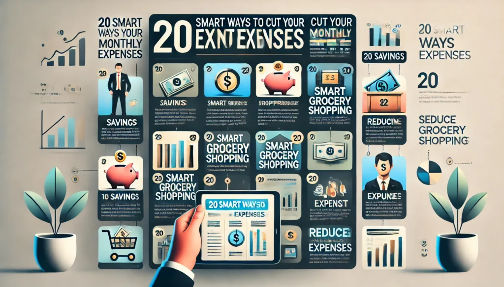 20 Smart Ways to Cut Your Monthly Expenses