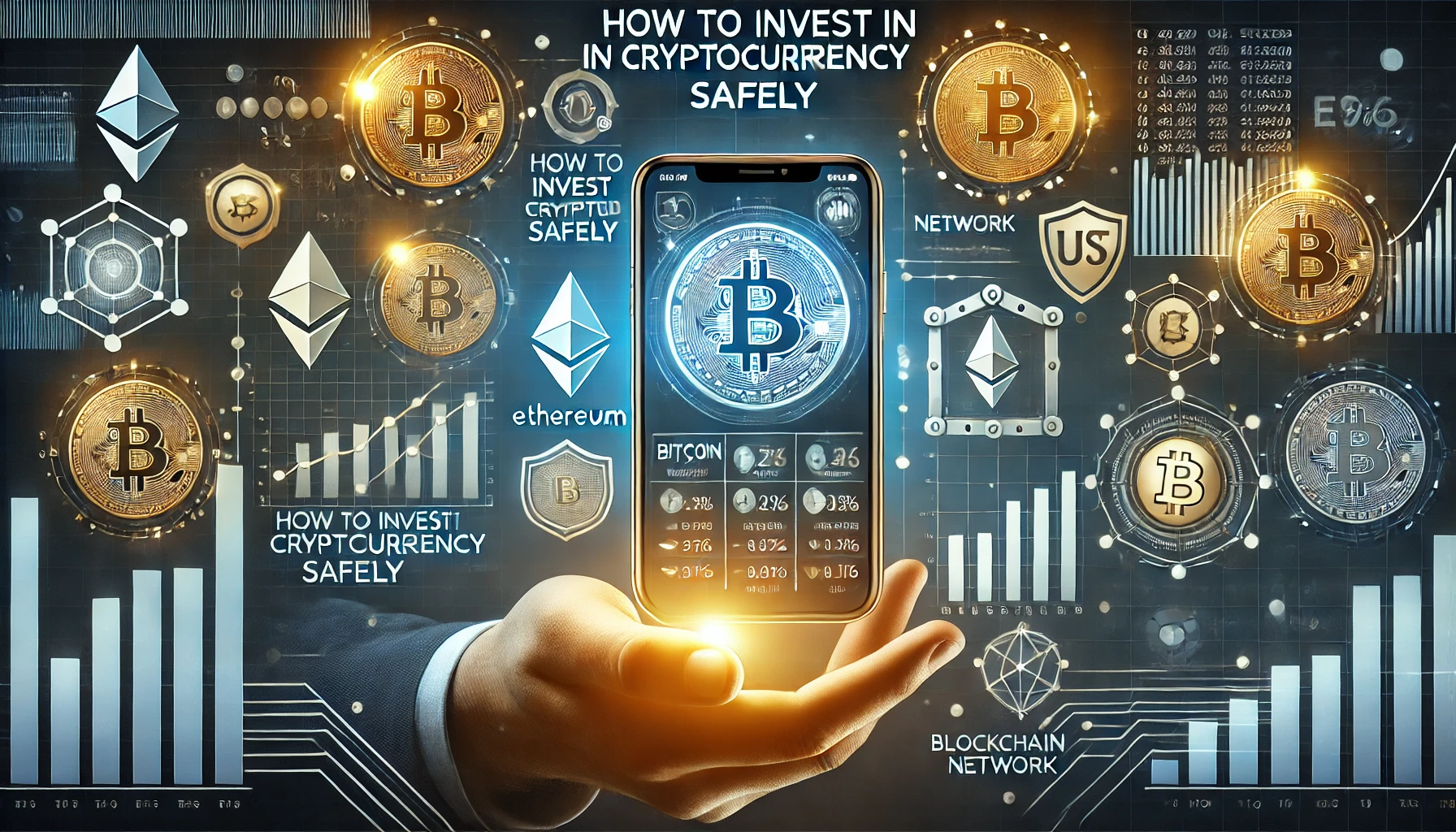 How to Invest in Cryptocurrency Safely Featured image